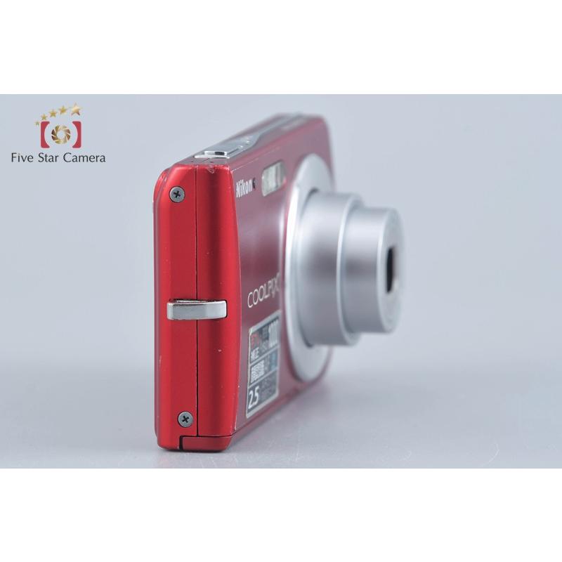 ニコン（Nikon） 【中古】Nikon COOLPIX S200 レッド コンパクト