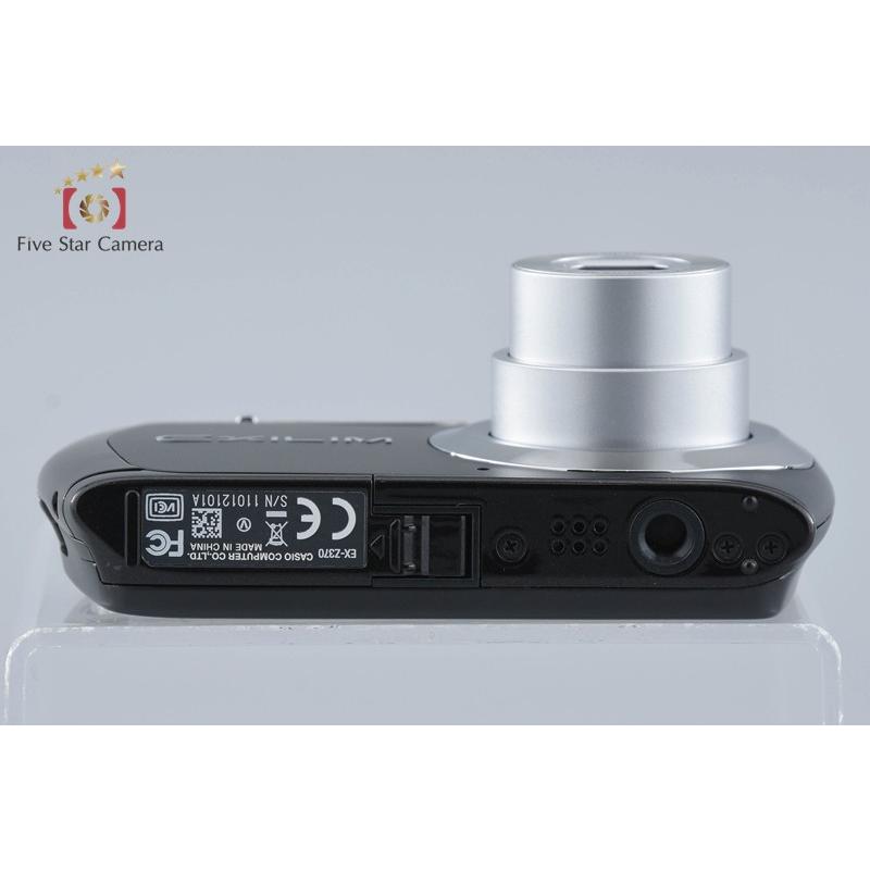 CASIO（カシオ） 【中古】CASIO EXILIM EX-Z370 ブラック コンパクト