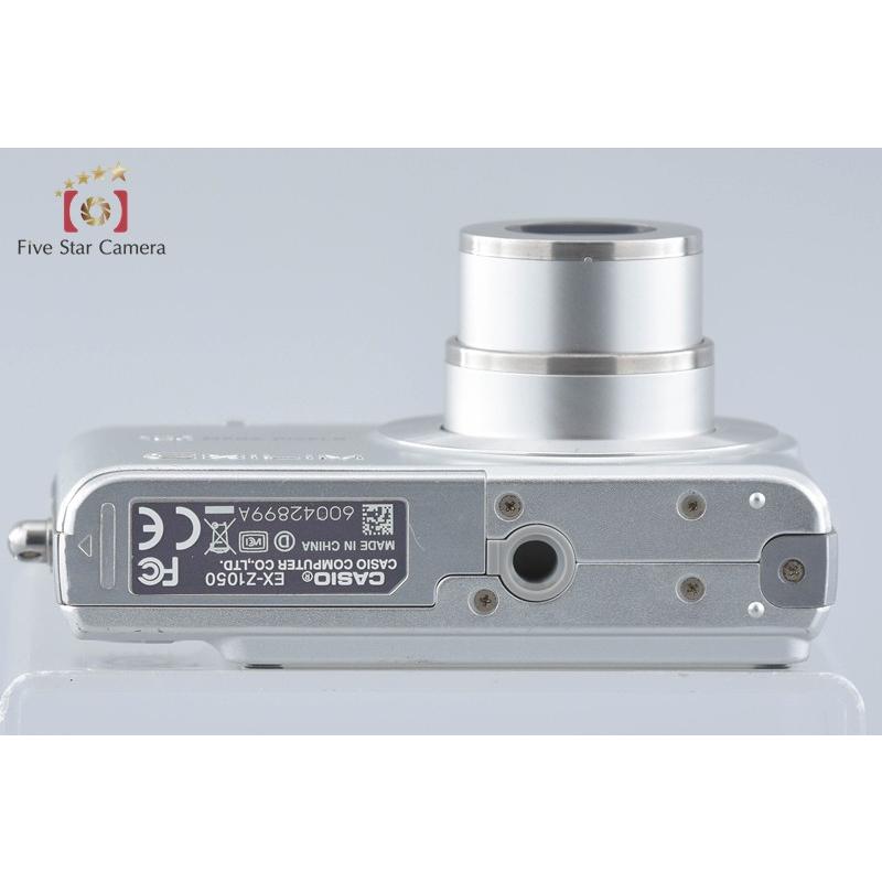 CASIO EXILIM EX-Z1050 シルバー カシオ デジタルカメラ オフィシャルWEBサイト | 製品情報 | EX-Z1050