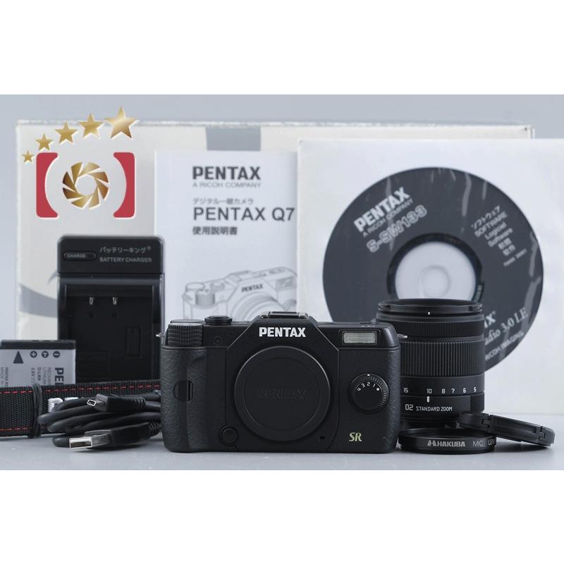 ペンタックス 【中古】PENTAX Q7 ズームレンズキット ブラック 元箱