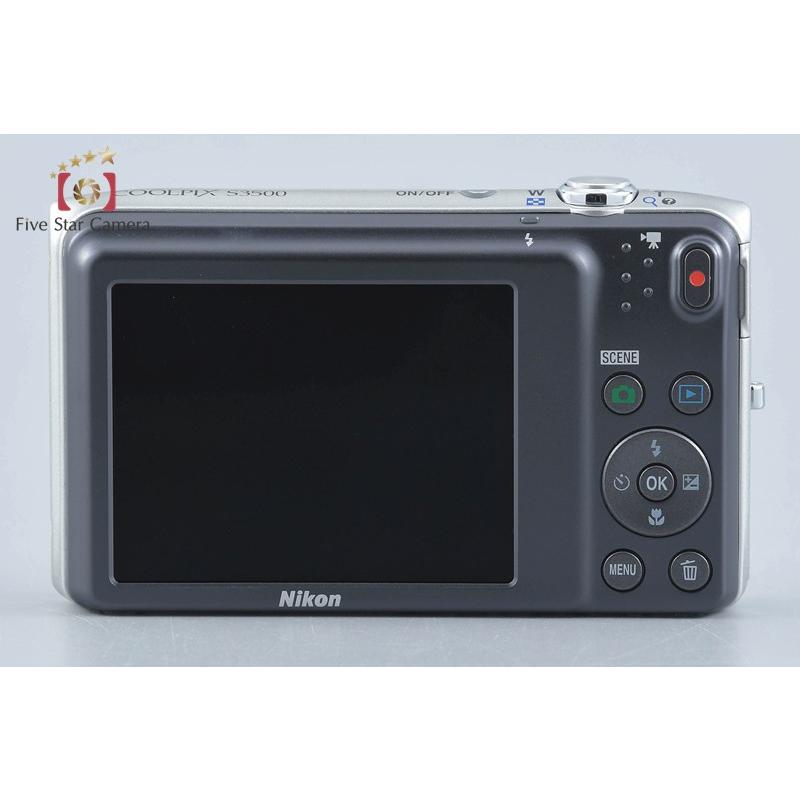 Nikon COOLPIX S3500 デジタルカメラ 動作確認済・美品 Nikon COOLPIX S3500 ブルー 動作未確認