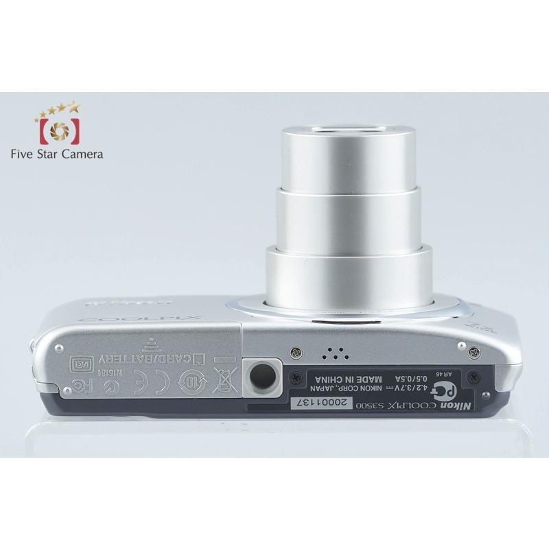 美品✨NIKON COOLPIX S3500 シルバー 動作確認済み Nikon COOLPIX S3500 シルバー ジャンク - メルカリ