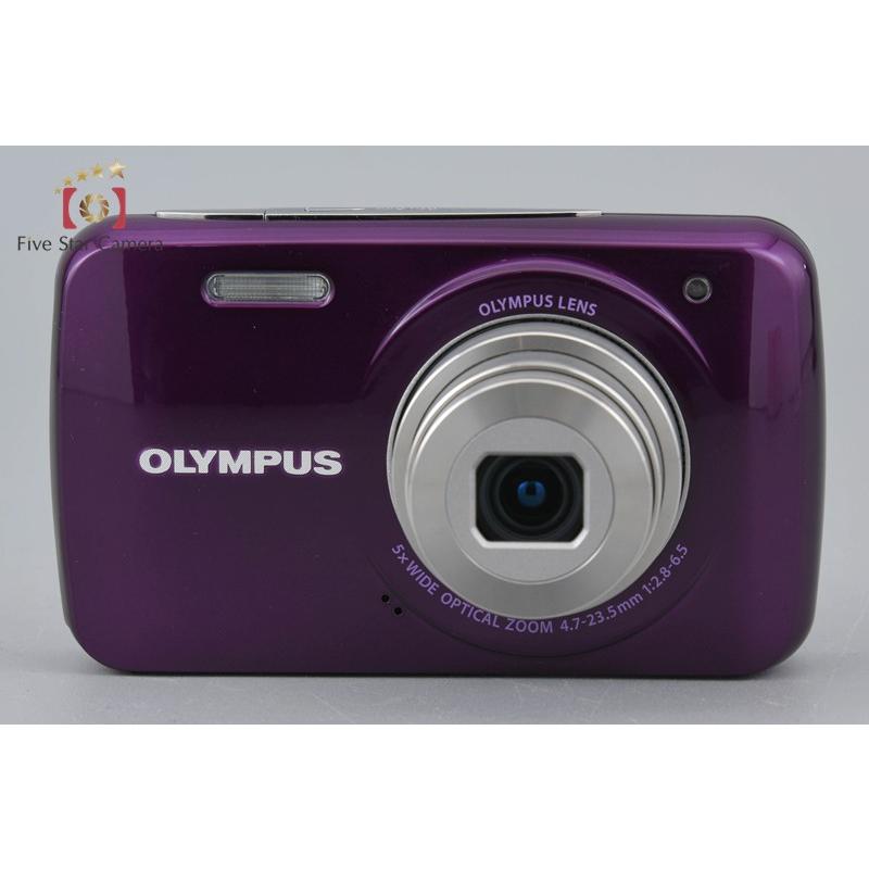 【中古】OLYMPUS オリンパス VH-210 パープル コンパクトデジタルカメラ 元箱付き オリンパス（OLYMPUS） 【中古】OLYMPUS VH-210 パープル コンパクト