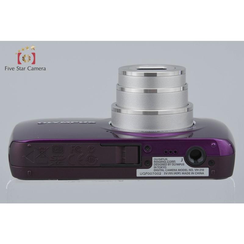 OLYMPUS VH-210 コンパクトデジタルカメラ パープル 動作確認済み オリンパス（OLYMPUS） 【中古】OLYMPUS VH-210 パープル コンパクト
