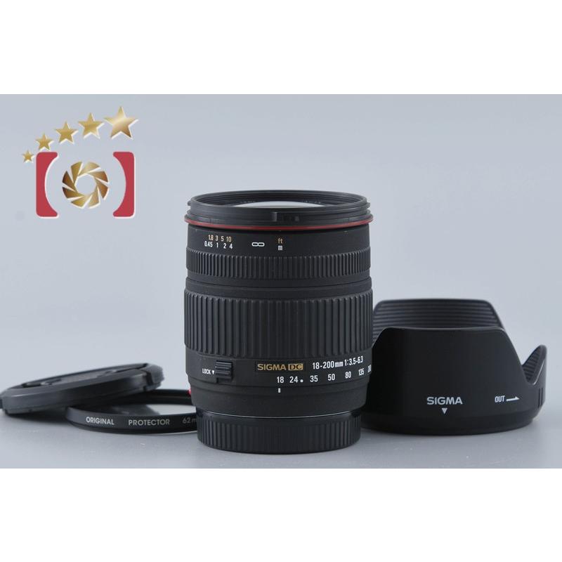 SONY（ソニー） 【中古】SIGMA シグマ 18-200mm f/3.5-6.3 DC ソニー 