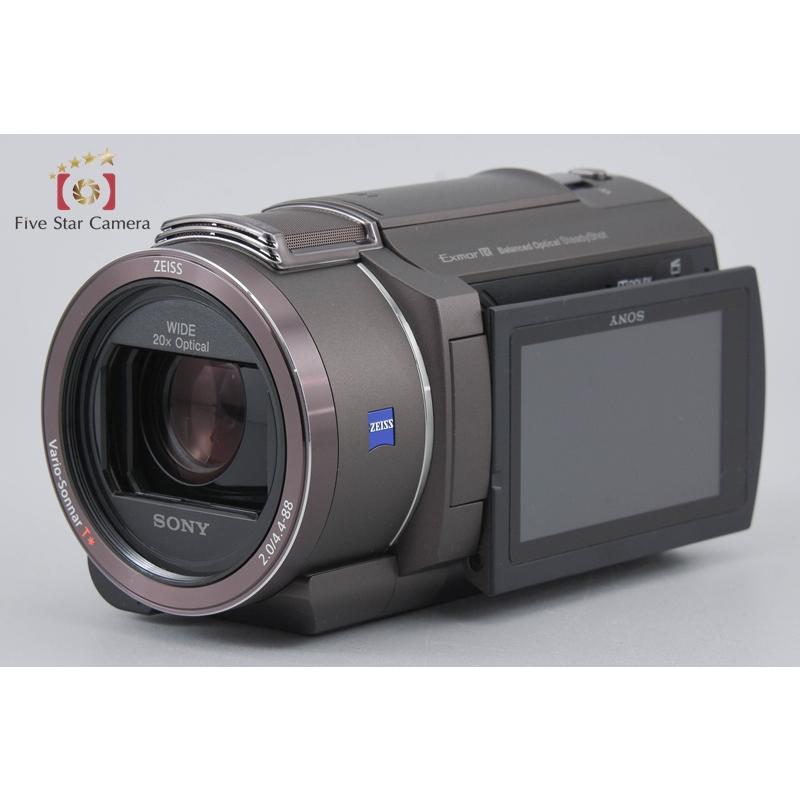 SONY（ソニー） 【中古】SONY HANDYCAM FDR-AX45 ブロンズブラウン 
