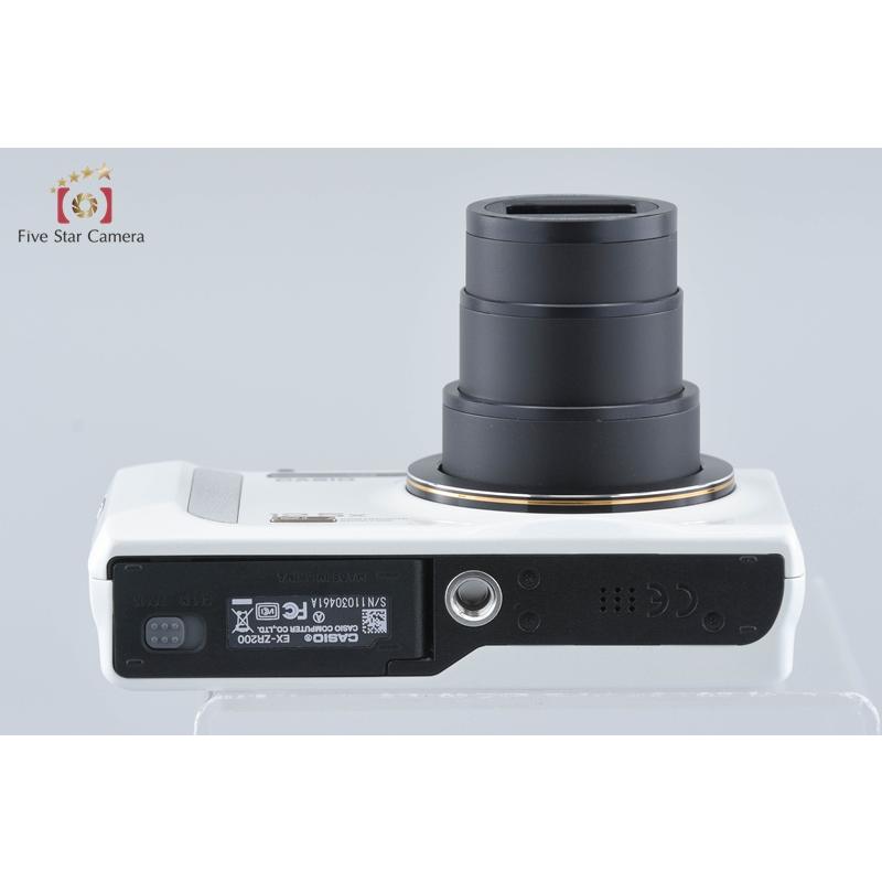 CASIO（カシオ） 【中古】Casio EXILIM EX-ZR200 ホワイト コンパクト