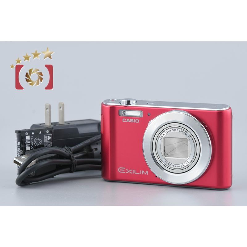 CASIO（カシオ） 【中古】CASIO EXILIM EX-ZS240 レッド コンパクト