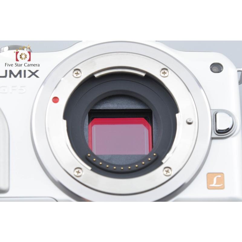【中古】Panasonic パナソニック LUMIX DMC-GF5X 14-42mm 電動ズームレンズキット シェルホワイト シャッター回数僅少 Panasonic（パナソニック） 【中古】Panasonic LUMIX DMC-GF5X 14-42mm