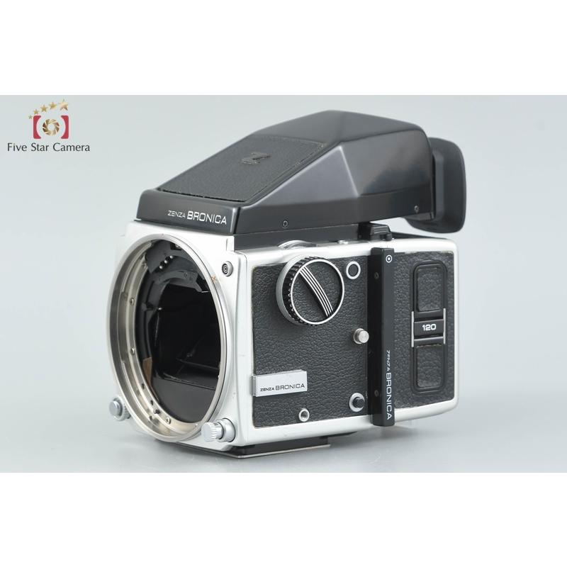 中古】ZENZA BRONICA ゼンザブロニカ ETR シルバー 中判フィルムカメラ