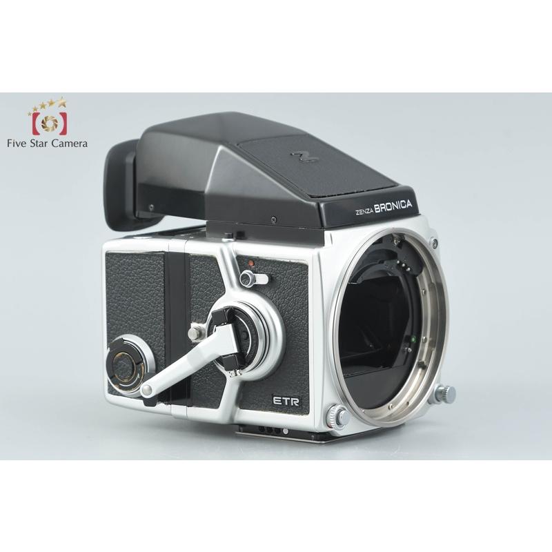 中古】ZENZA BRONICA ゼンザブロニカ ETR シルバー 中判フィルムカメラ 