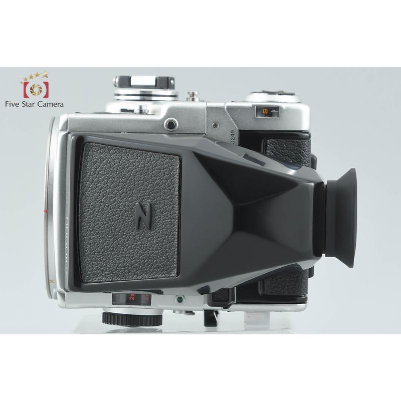 中古】ZENZA BRONICA ゼンザブロニカ ETR シルバー 中判フィルムカメラ 