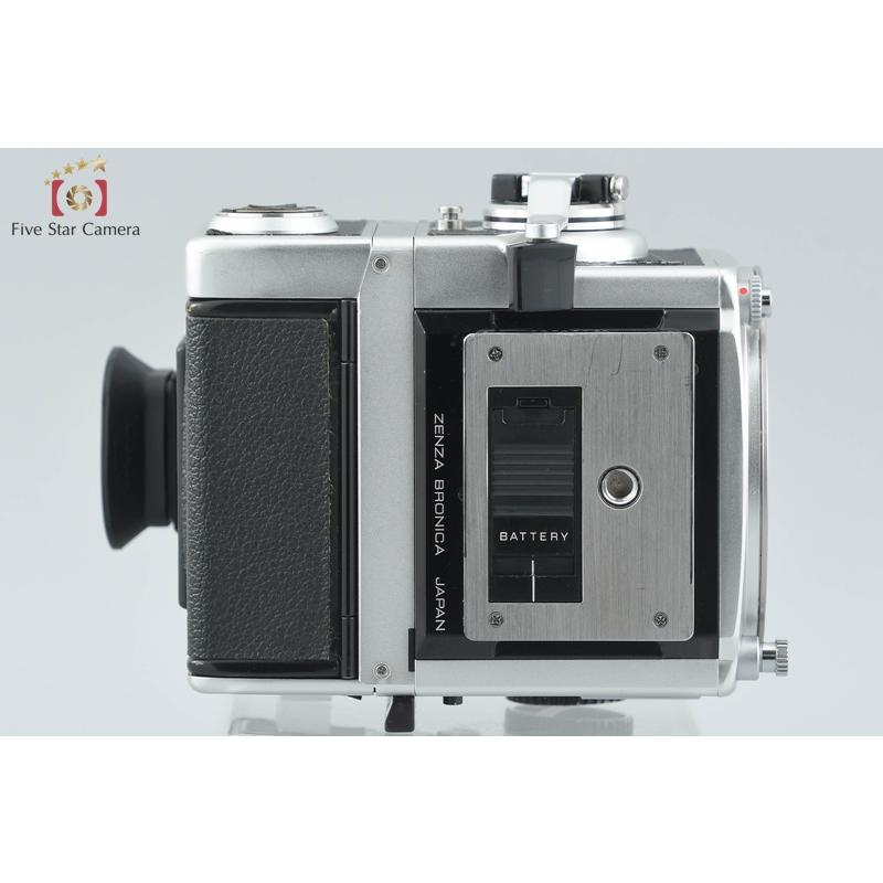 中古】ZENZA BRONICA ゼンザブロニカ ETR シルバー 中判フィルムカメラ 