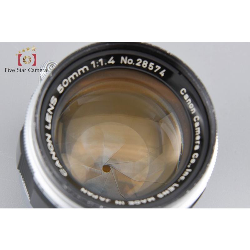 キヤノン（Canon） 【中古】Canon 50mm f/1.4 L39 ライカスクリュー