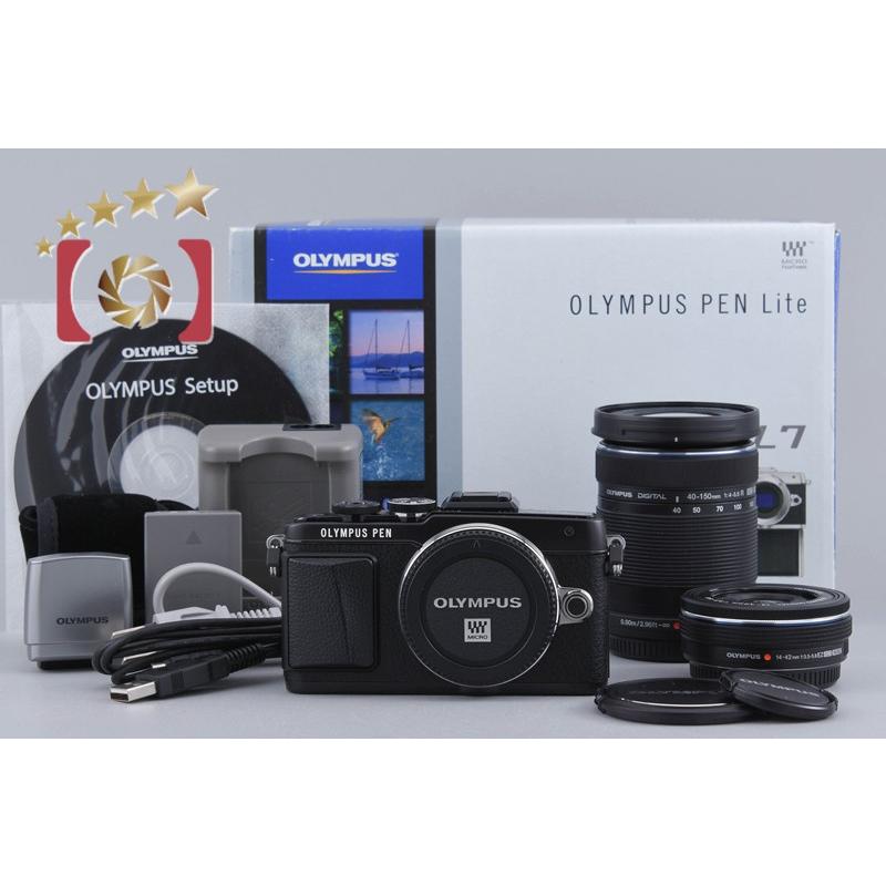 オリンパス（OLYMPUS） 【中古】OLYMPUS PEN Lite E-PL7 EZ ダブル