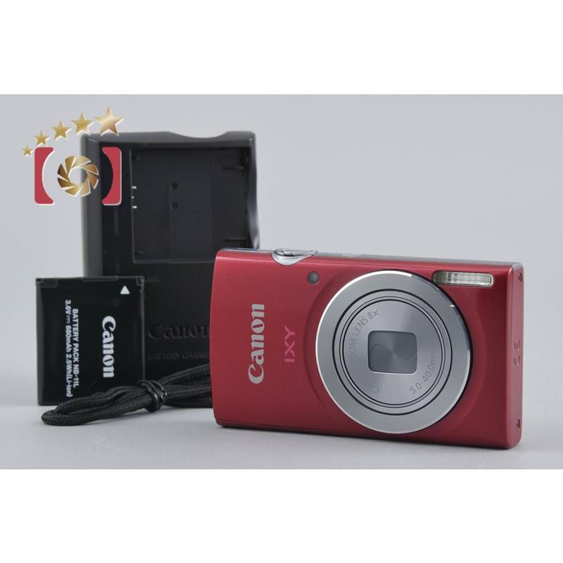 Canon デジタルカメラ IXY 120 レッド キヤノン（Canon） 【中古
