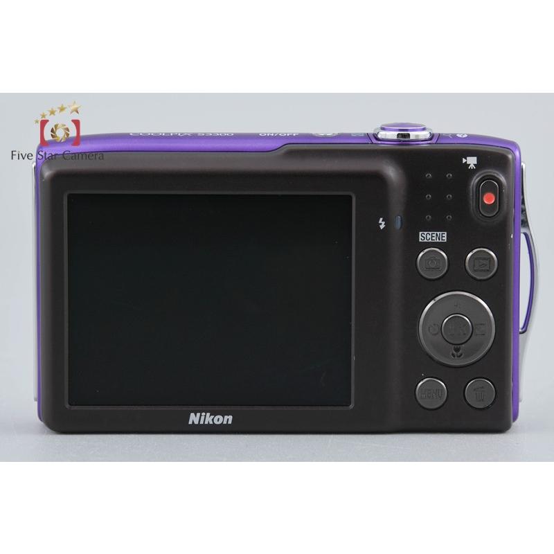 ニコン（Nikon） 【中古】Nikon COOLPIX S3300 ラベンダーパープル