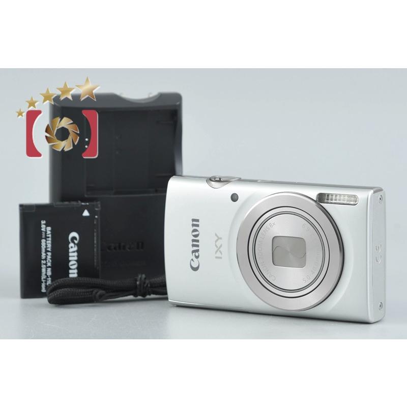 【希少・美品】Canon IXY 180 オールド コンデジ デジカメ シルバー Canon IXY 180 シルバー コンパクトデジタルカメラ◯ IXY180