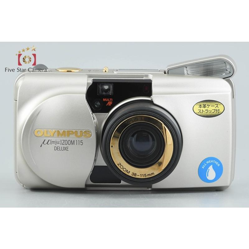 OLYMPUS μ[mju:] ZOOM 115 DELUXE フィルムカメラ ネット直販サイト