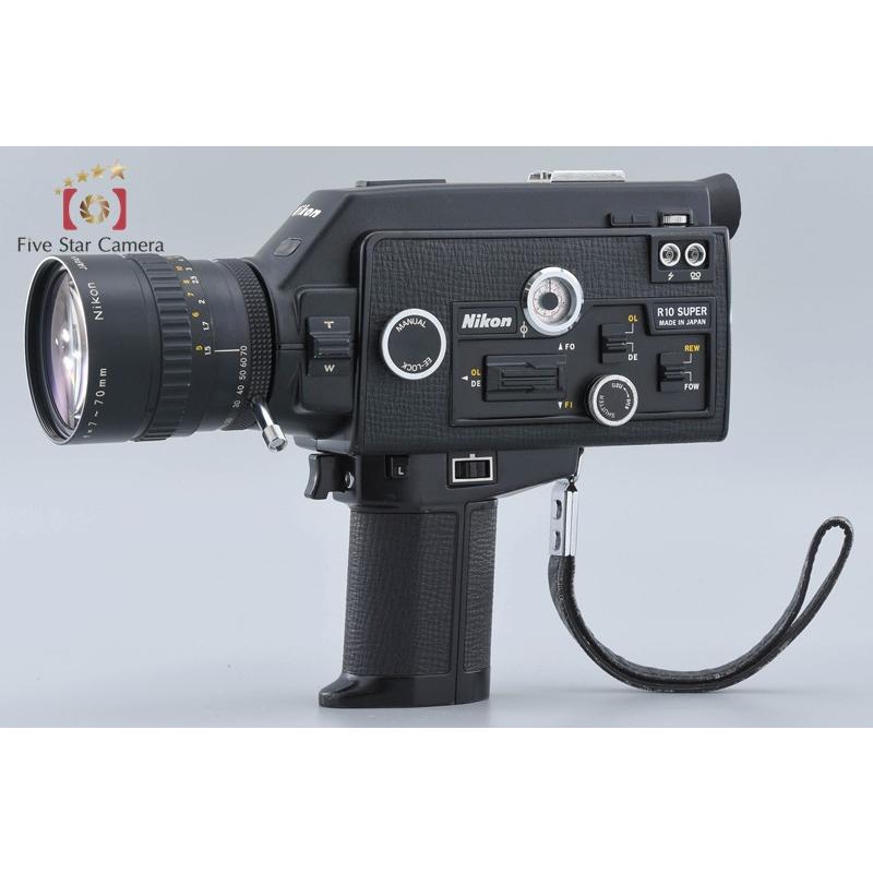 当時物／レア Nikon ニコン R10 Super 8ｍｍビデオカメラ ニコン（Nikon） 【中古】Nikon R10 Super 8mmビデオカメラ : 中古