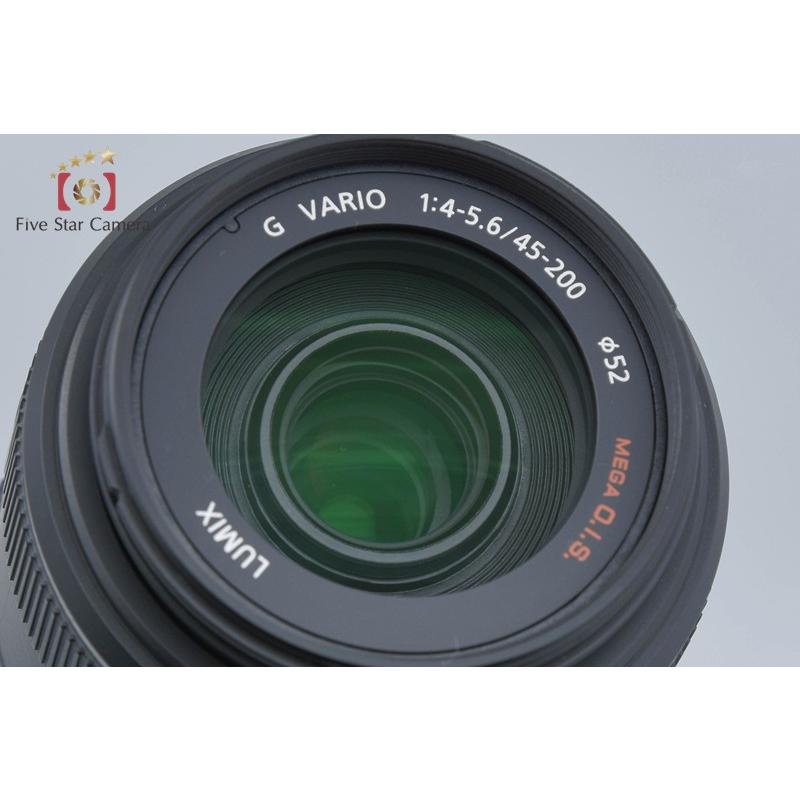 【中古】Panasonic パナソニック LUMIX G VARIO 45-200mm f/4-5.6 MEGA O.I.S. H-FS045200 | Panasonic | 01