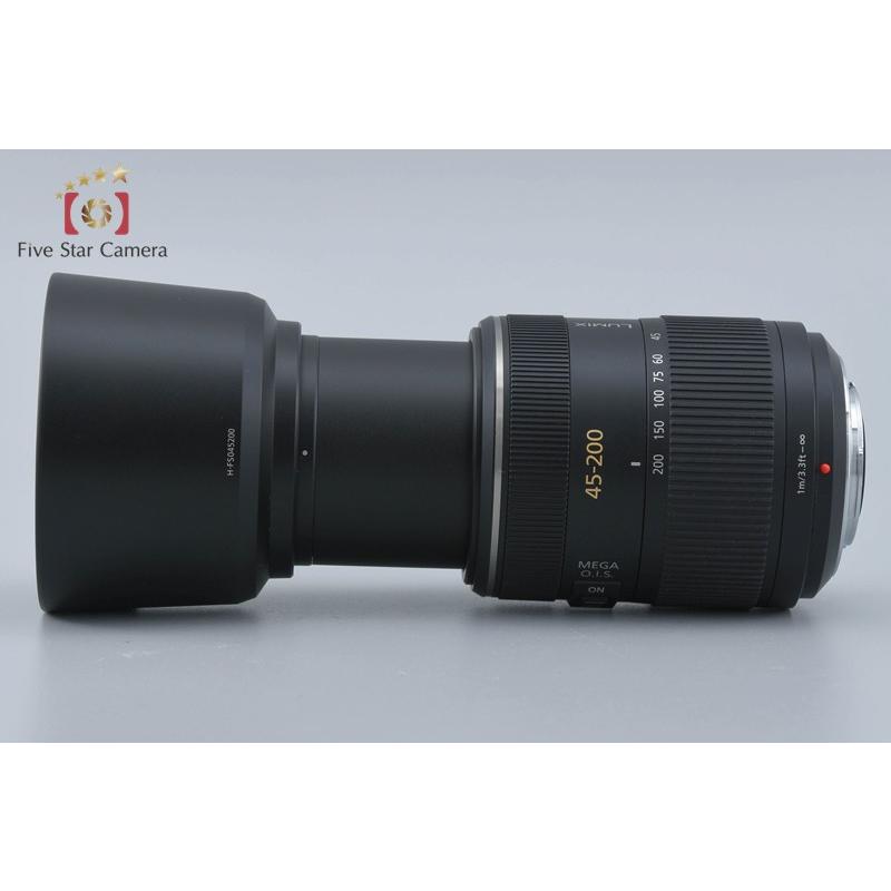【中古】Panasonic パナソニック LUMIX G VARIO 45-200mm f/4-5.6 MEGA O.I.S. H-FS045200 | Panasonic | 06