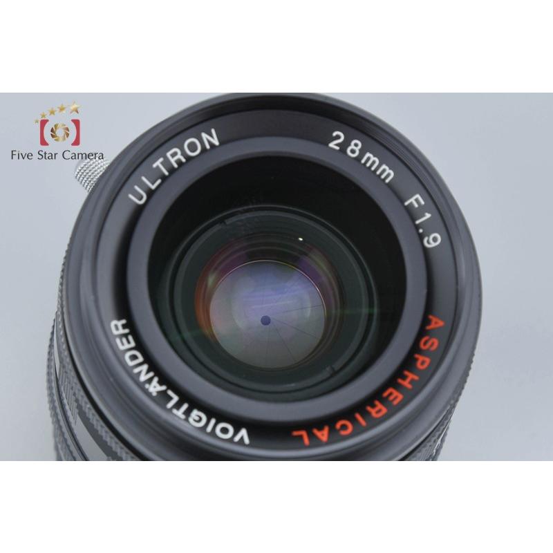 【中古】Voigtlander フォクトレンダー ULTRON 28mm f/1.9 Aspherical ブラック L39 ライカスクリューマウント | Voigtlander | 01