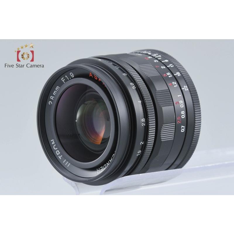 【中古】Voigtlander フォクトレンダー ULTRON 28mm f/1.9 Aspherical ブラック L39 ライカスクリューマウント | Voigtlander | 02