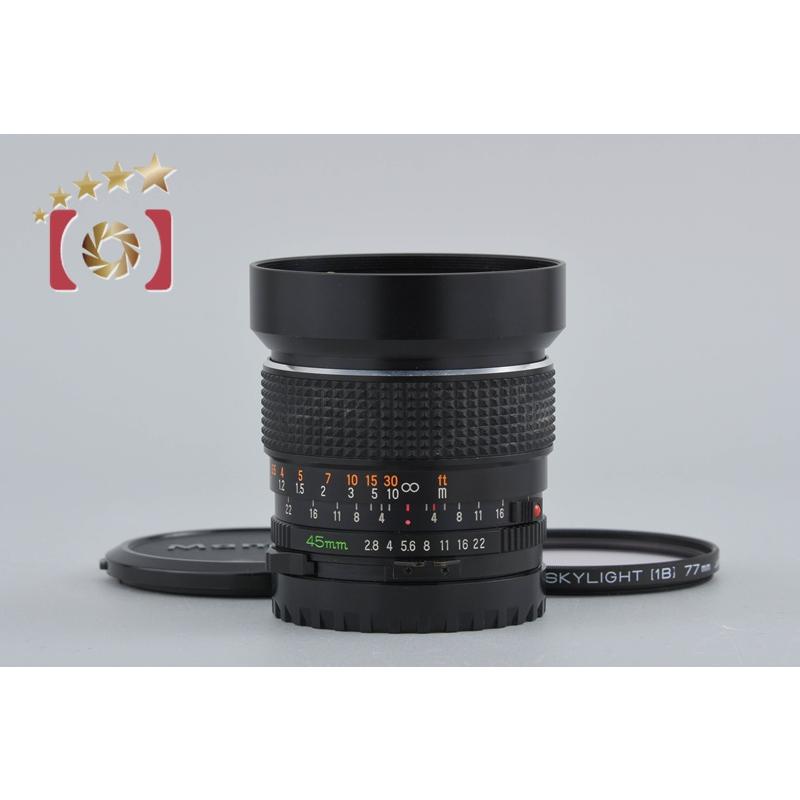 Mamiya（マミヤ） 【中古】Mamiya SEKOR C 45mm f/2.8 645用 : 中古