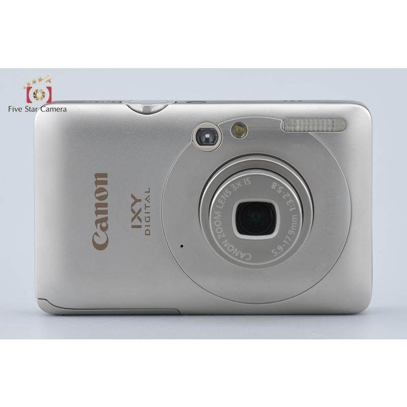 （中古）デジタルカメラ　CANON IXYDIGITAL 210IS 中古】IXY DIGITAL 210 IS (1210万画素／3倍ズーム／シルバー