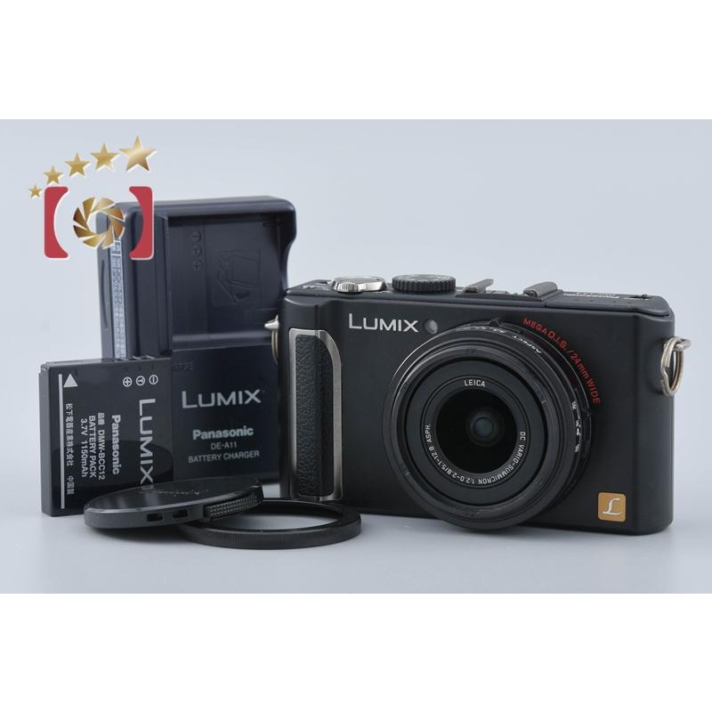 Panasonic LUMIX LX-3 （中古） Panasonic（パナソニック） 【中古】Panasonic LUMIX DMC-LX3 ブラック
