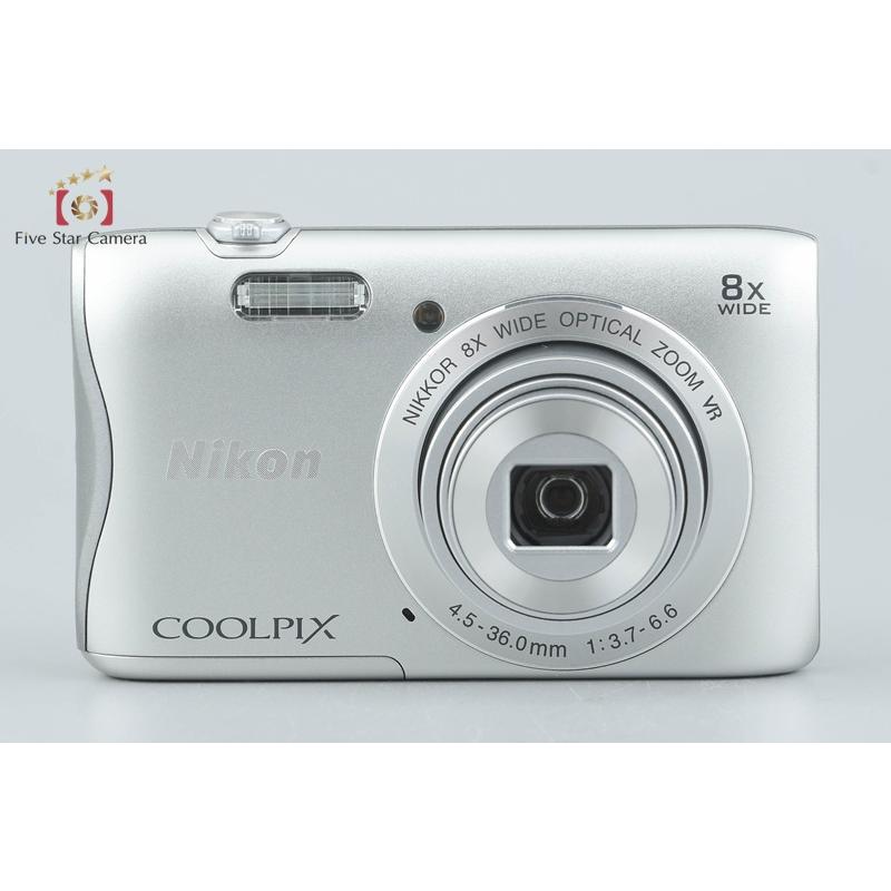 ニコン（Nikon） 【中古】Nikon COOLPIX S3700 シルバー コンパクト