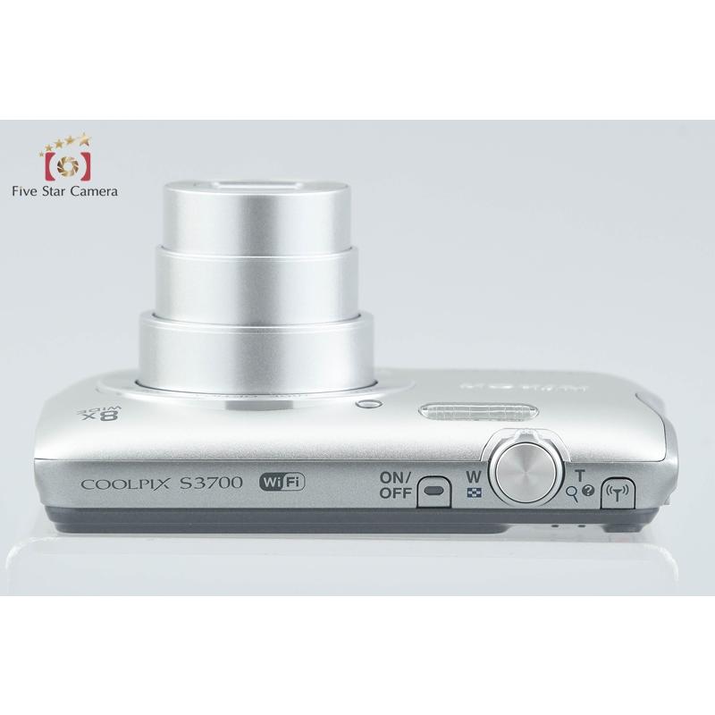 ニコン（Nikon） 【中古】Nikon COOLPIX S3700 シルバー コンパクト