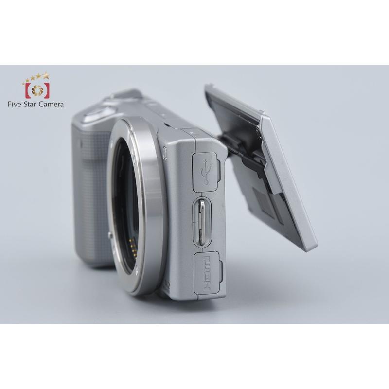 元箱付き】SONY NEX-5 ミラーレスカメラ シルバー E 18-55mm 元箱付き