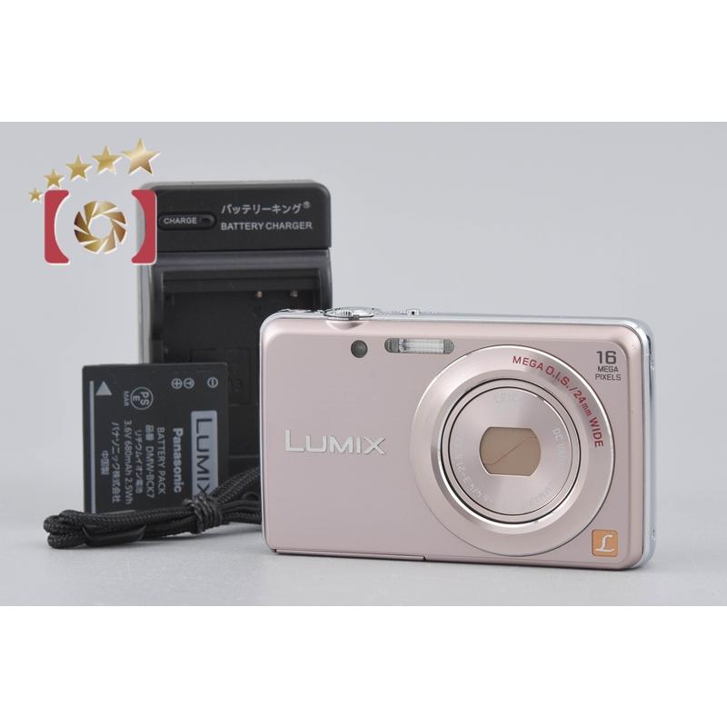 美品　保証期間内Panasonic LUMIX DMC-FH8 ピンク Panasonic（パナソニック） 【中古】Panasonic LUMIX DMC-FH8 ピンク