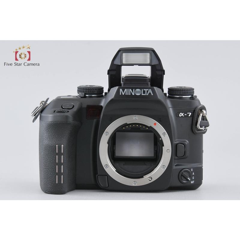 美品 MINOLTA α-7 ボディ ミノルタ 一眼レフ フィルム カメラ コニカミノルタ（KONICA MINOLTA） ミノルタ Minolta α-7 alpha-7
