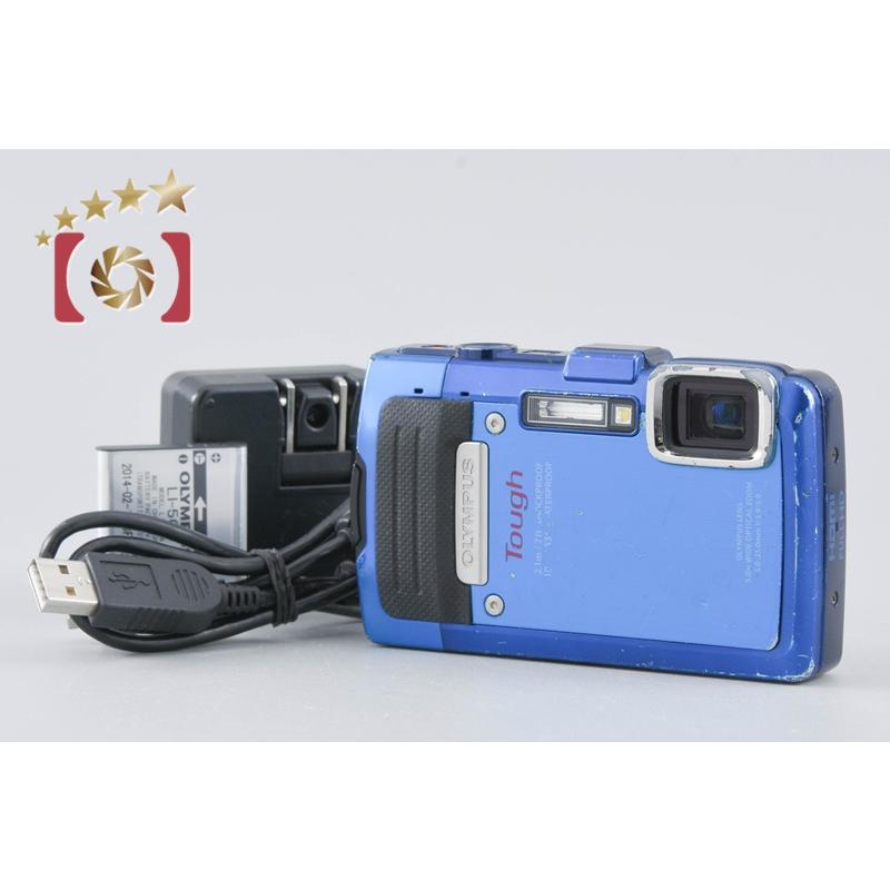 動作品 OLYMPUS TG-835 デジタルカメラ オリンパス（OLYMPUS） 【中古】OLYMPUS STYLUS TG-835 Tough ブルー