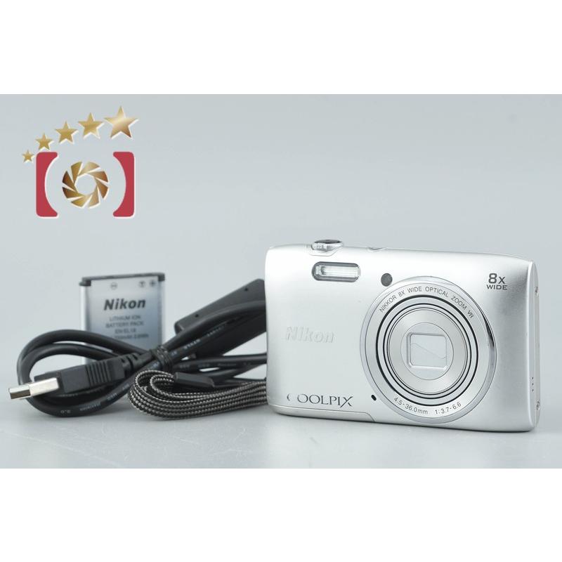ニコン（Nikon） 【中古】Nikon COOLPIX S3600 クリスタルシルバー 