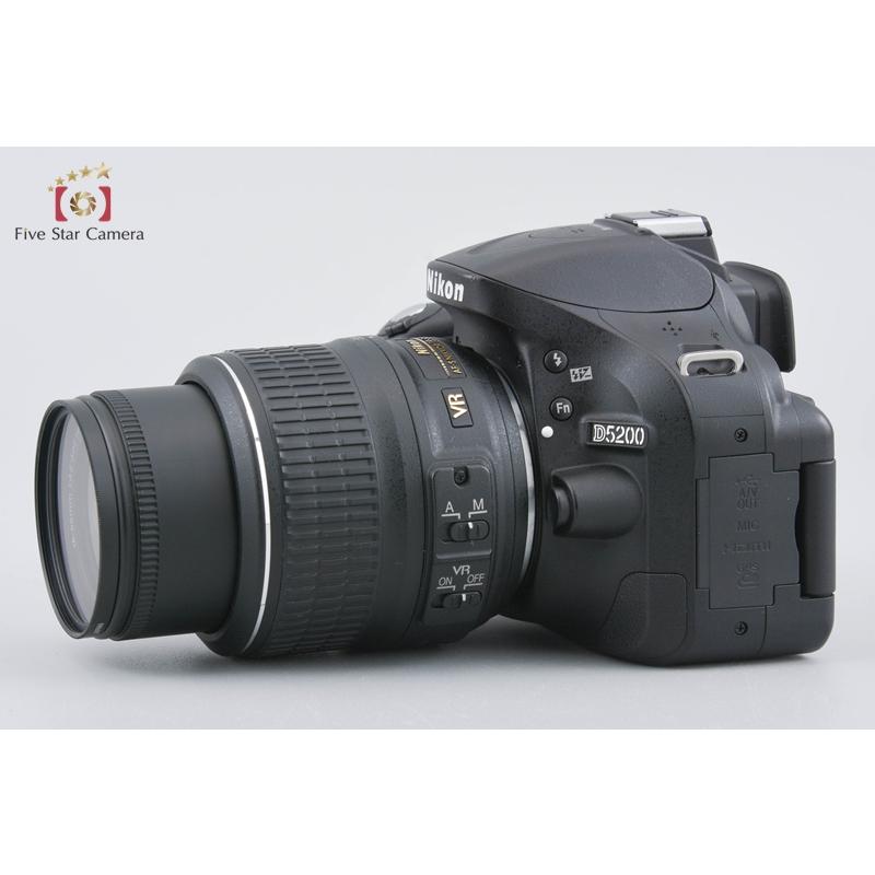 ニコン（Nikon） 【中古】Nikon D5200 18-55 VR レンズキット ブラック