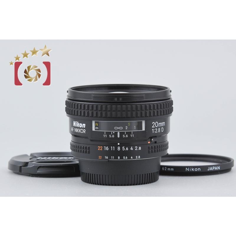 Nikkor 20mm f/2.8D AFレンズ　新品未使用品 ニコン（Nikon） 【中古】Nikon AF NIKKOR 20mm f/2.8 D : 中古カメラ