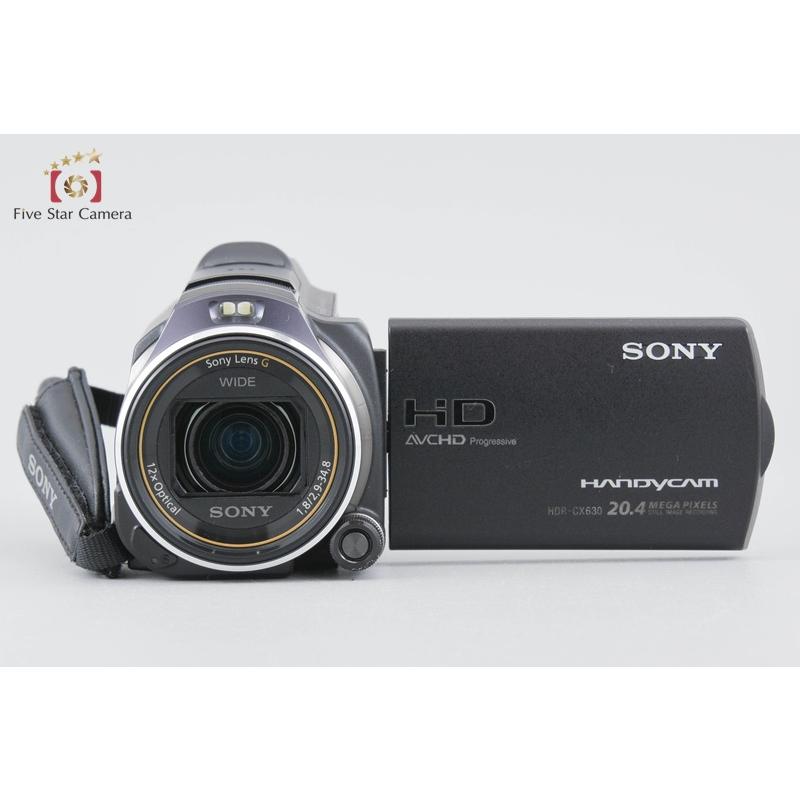 【中古】SONY ソニー ハンディカム HDR-CX630V デジタル4Kビデオカメラ SONY ビデオカメラ HANDYCAM HDR-CX630V