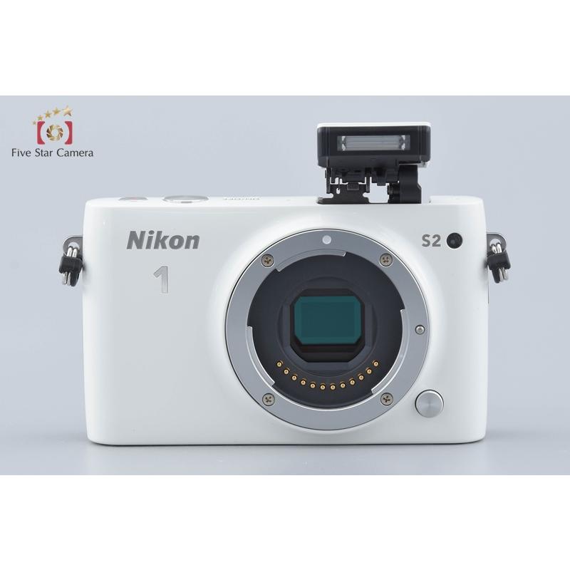 ニコン（Nikon） 【中古】Nikon 1 S2 ホワイト ミラーレス一眼カメラ