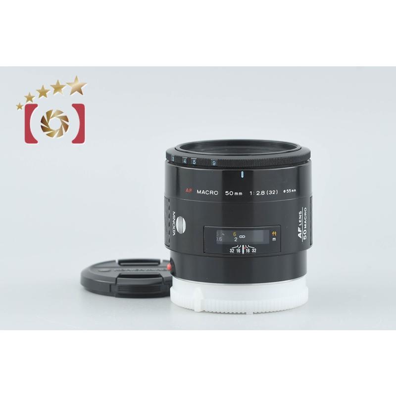 中古】MINOLTA ミノルタ AF MACRO 50mm f/2.8 旧タイプ : 中古カメラの