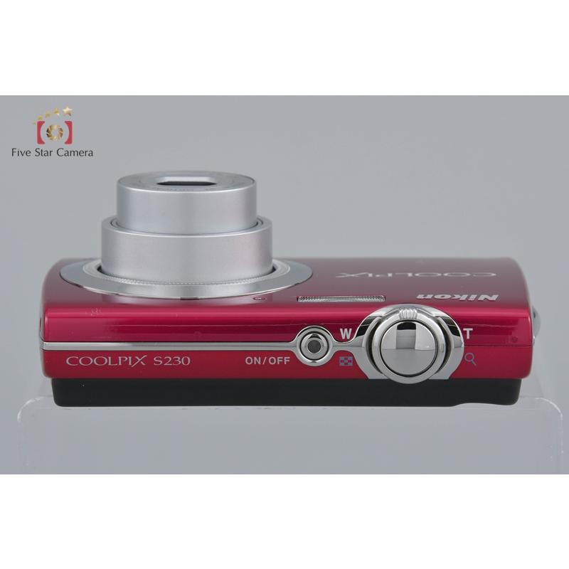 ニコン（Nikon） 【中古】Nikon COOLPIX S230 ローズレッド コンパクト