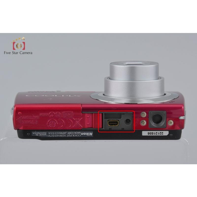 ニコン（Nikon） 【中古】Nikon COOLPIX S230 ローズレッド コンパクト