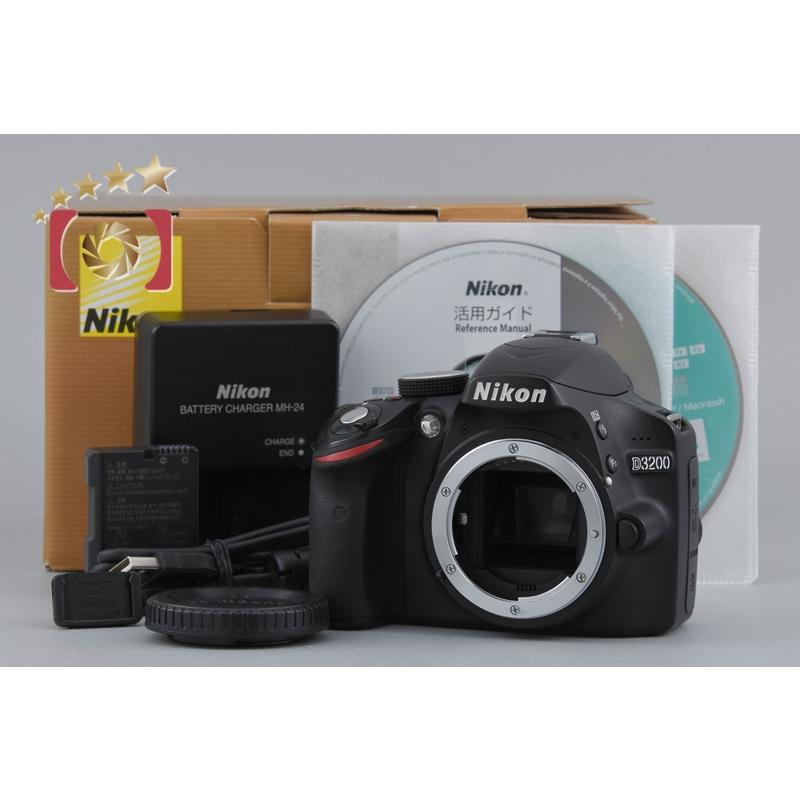 ニコン（Nikon） 【中古】Nikon D3200 ブラック デジタル一眼レフ 