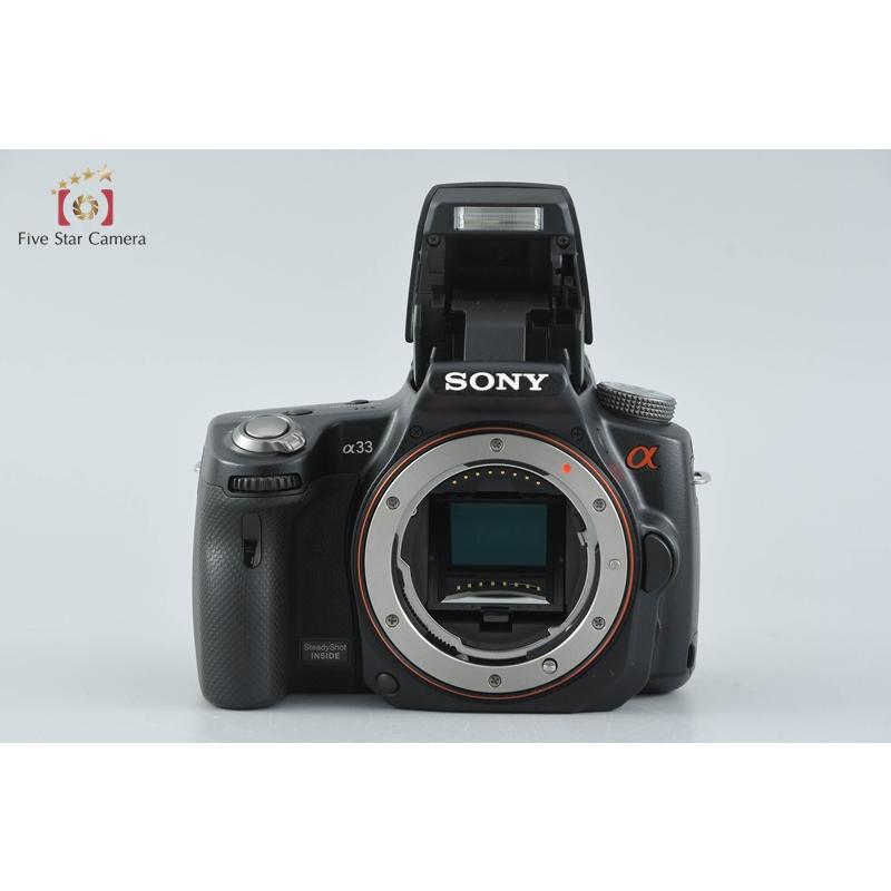 SONY（ソニー） 【中古】SONY α33 SLT-A33Y ダブルズームレンズキット 