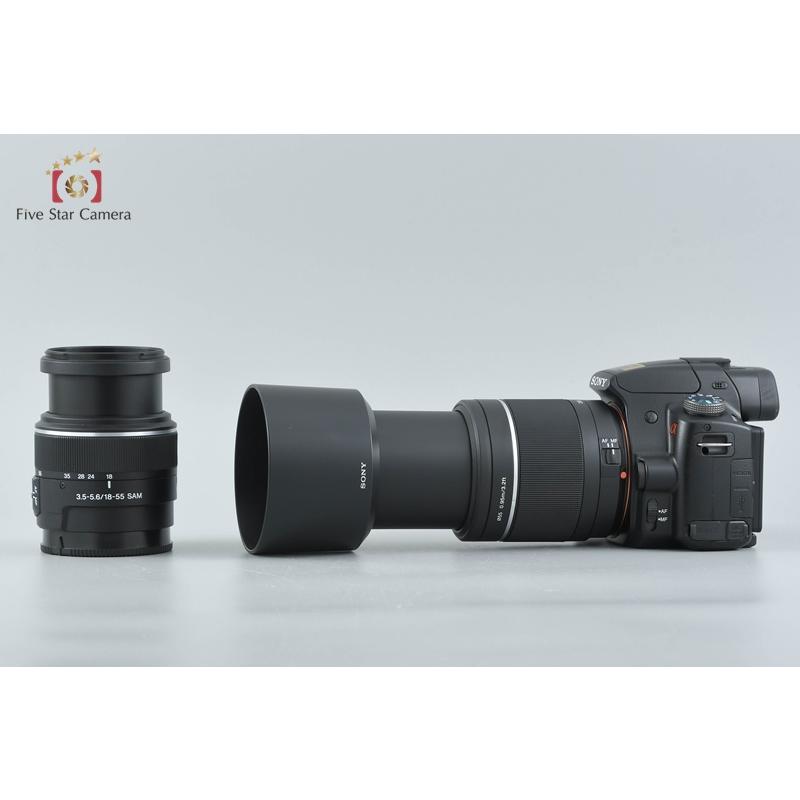 SONY（ソニー） 【中古】SONY α33 SLT-A33Y ダブルズームレンズキット 