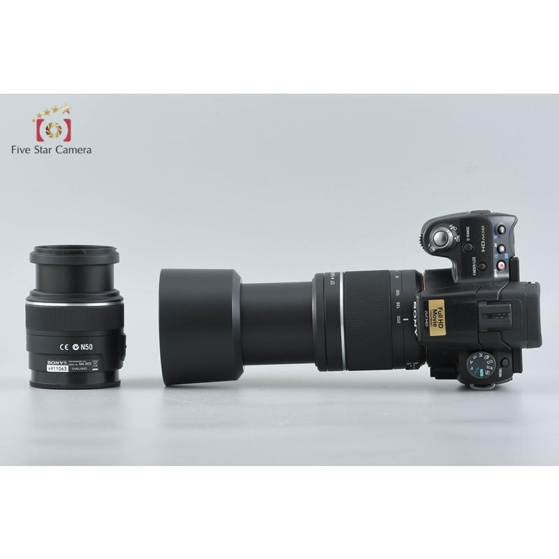 SONY（ソニー） 【中古】SONY α33 SLT-A33Y ダブルズームレンズキット 