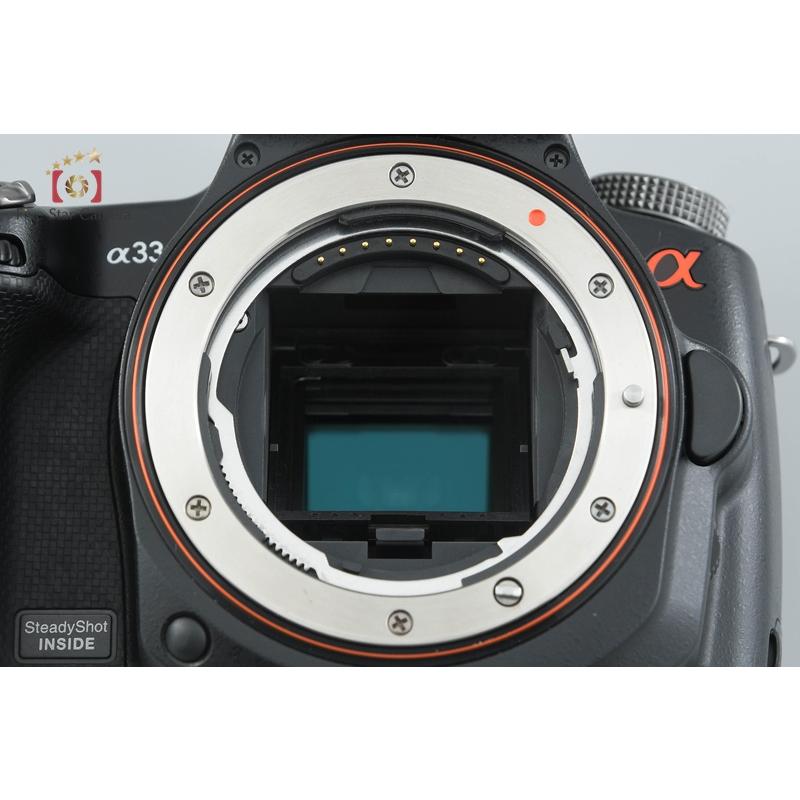 SONY（ソニー） 【中古】SONY α33 SLT-A33Y ダブルズームレンズキット 